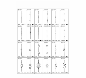 鐵藝標(biāo)件樣本