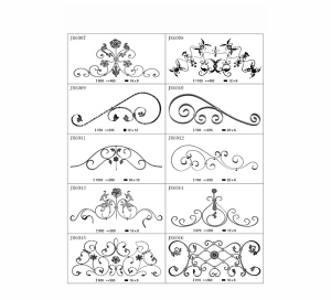 鐵藝標(biāo)件樣本