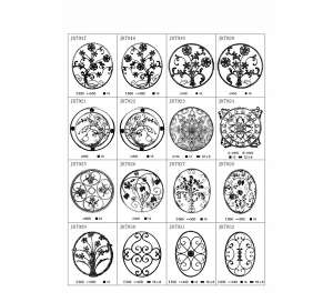 鐵藝標(biāo)件樣本